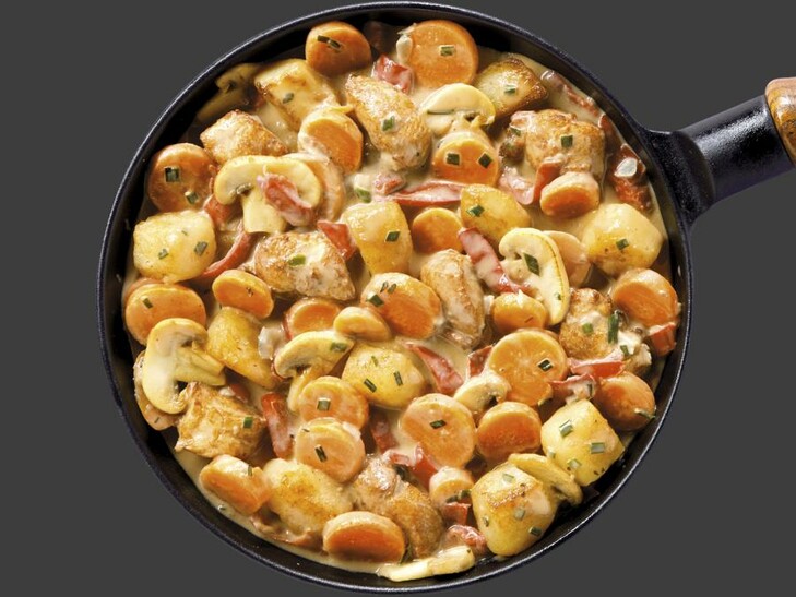 Gourmet kippenpan