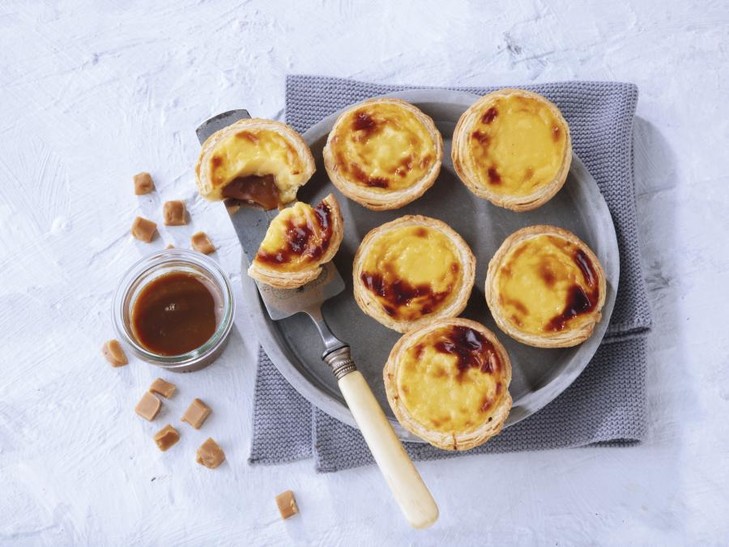Portugese karameltaartjes