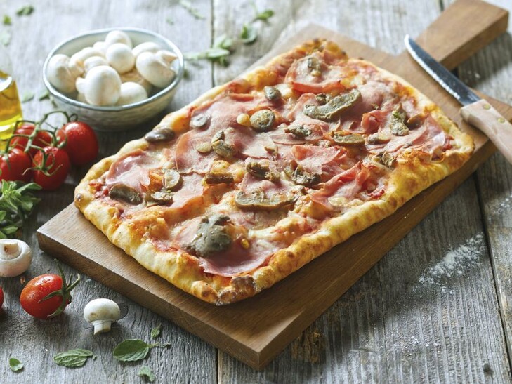 Pizza ham champignons