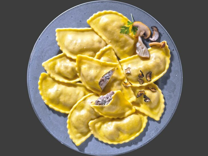 Paddenstoel truffel panzerotti