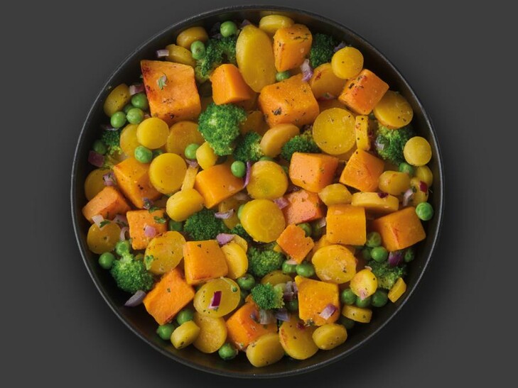 Groentemix met pompoen