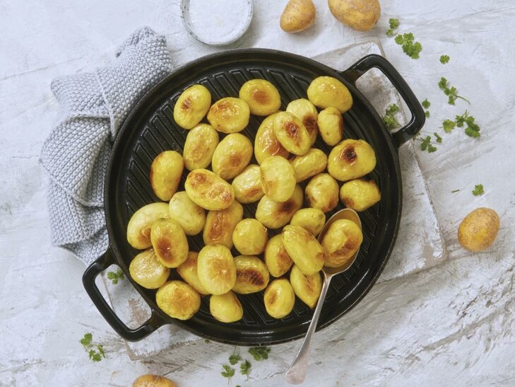 Gegrilde mini-aardappelen