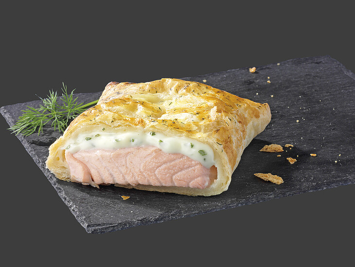 Zalm in bladerdeeg