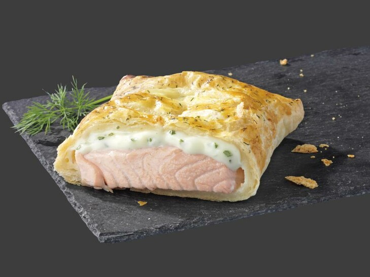 Zalm in bladerdeeg