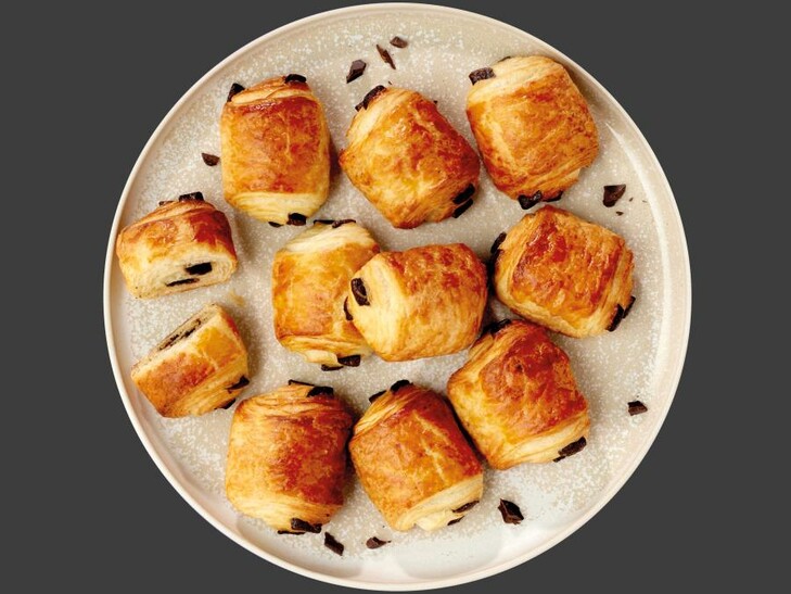 Mini chocolade croissants