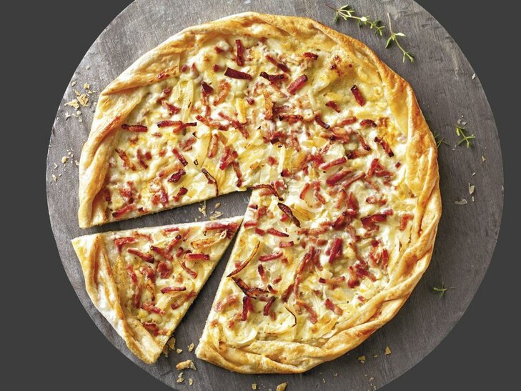 Flammkuchen Elzasser stijl