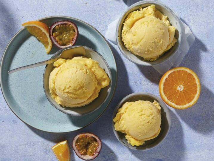 Sinaasappel-maracuja sorbet | Schepijs | IJs - eismann.nl: uw online ...