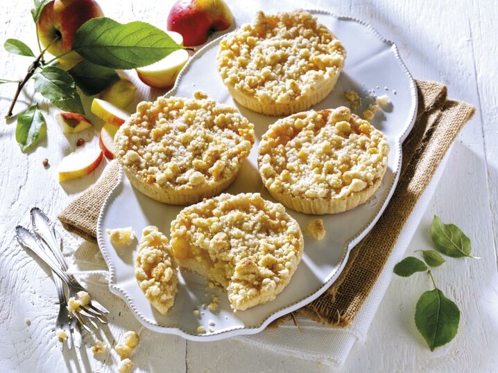 Mini-appelcrumble cake