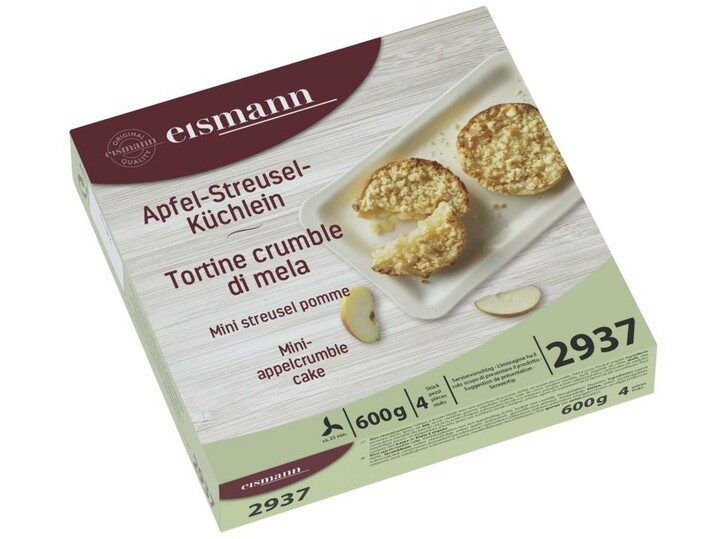 Mini-appelcrumble cake