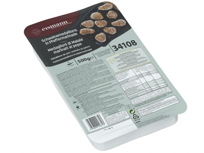Varkensmedaillons in pepermarinade