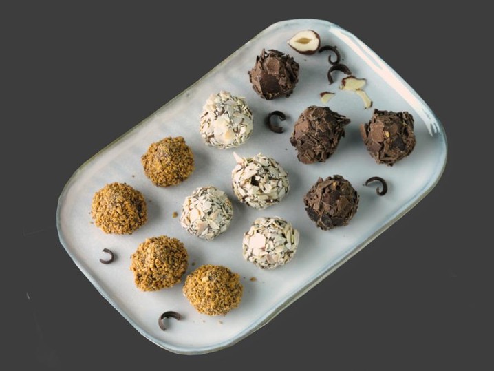 Belgische chocolade truffelvariatie