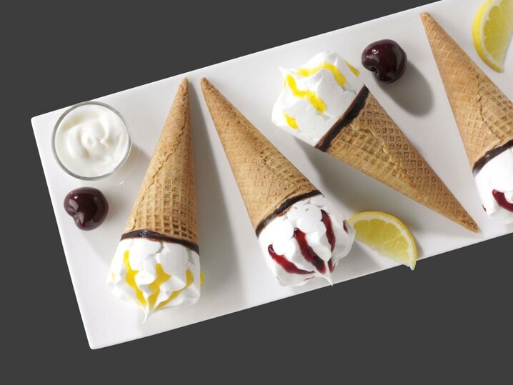 Yoghurt-hoorntjesmix