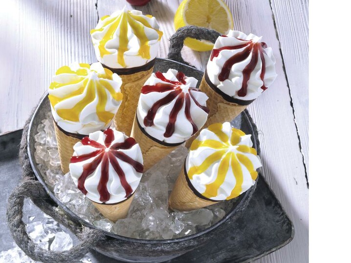Yoghurt-hoorntjesmix
