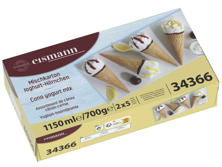 Yoghurt-hoorntjesmix