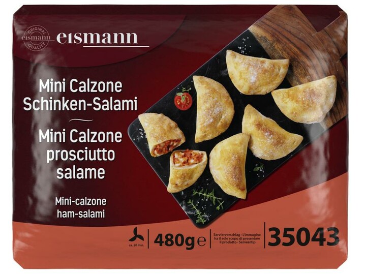 Mini-calzone ham-salami