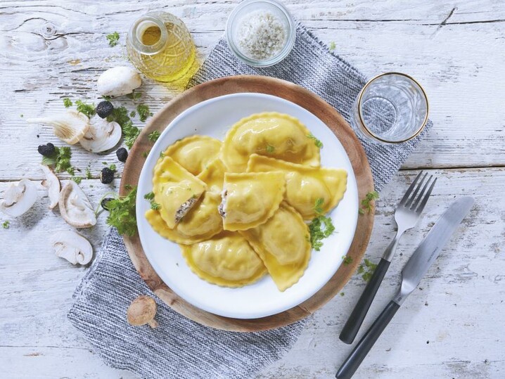 Paddenstoel truffel panzerotti