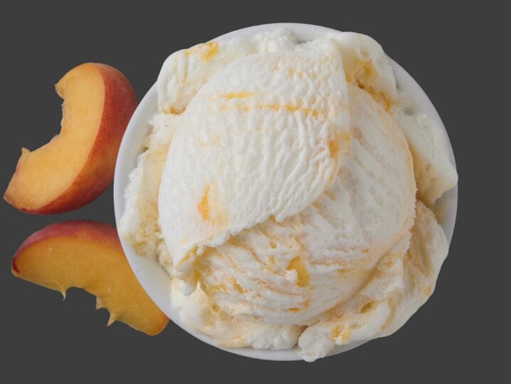 Yoghurt-perzik