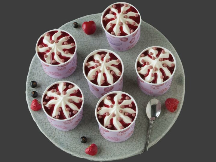 Panna cotta bosvruchten