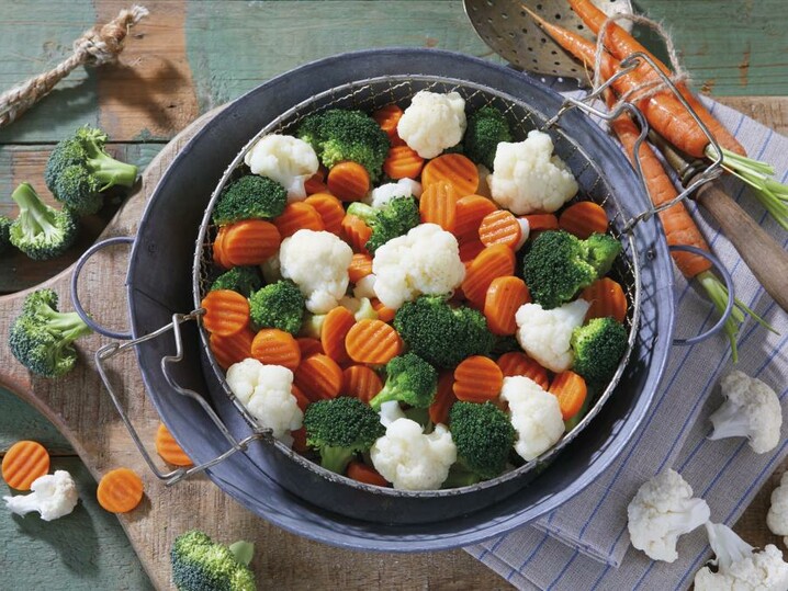 Gemengde groenten met broccoli