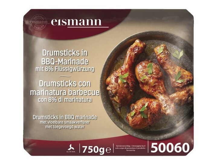 Drumsticks in BBQ-marinade