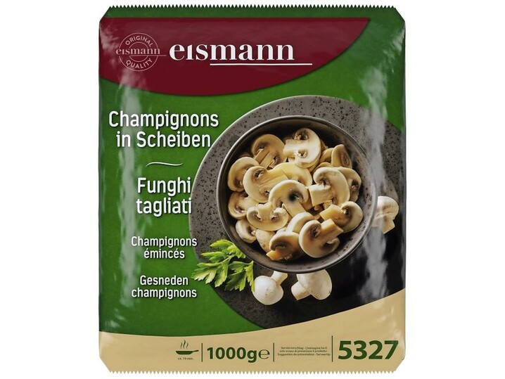 Gesneden champignons