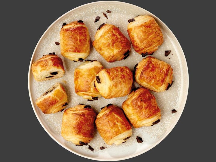 Mini chocolade croissants