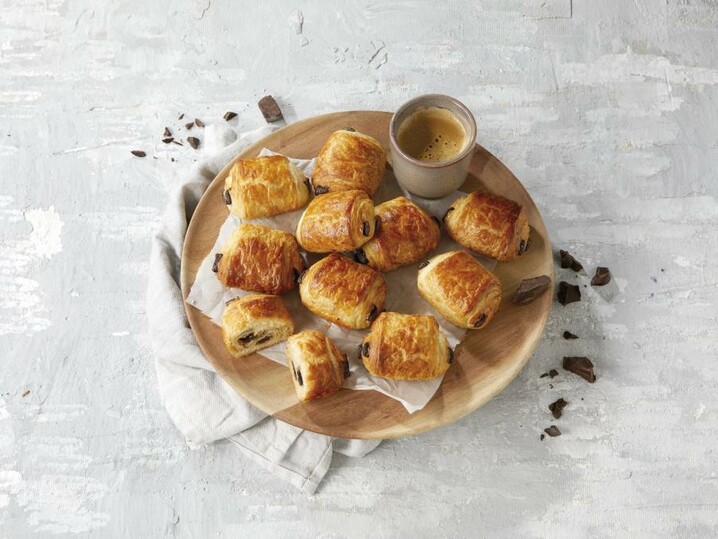 Mini chocolade croissants
