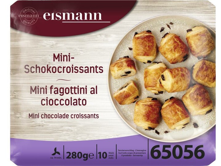 Mini chocolade croissants