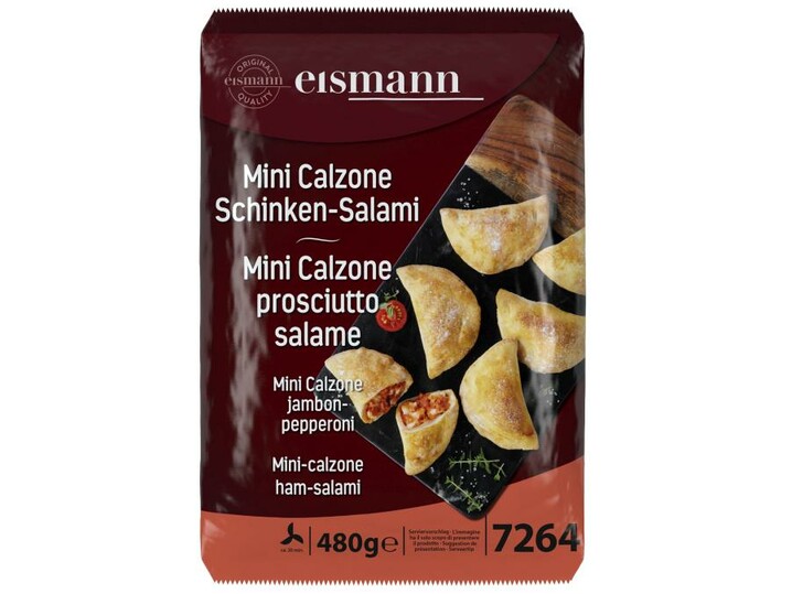 Mini-calzone ham-salami