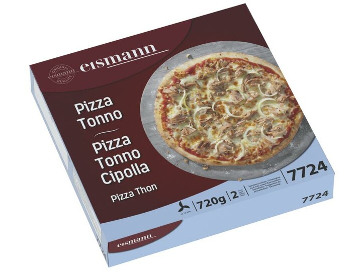 Pizza tonno met ui