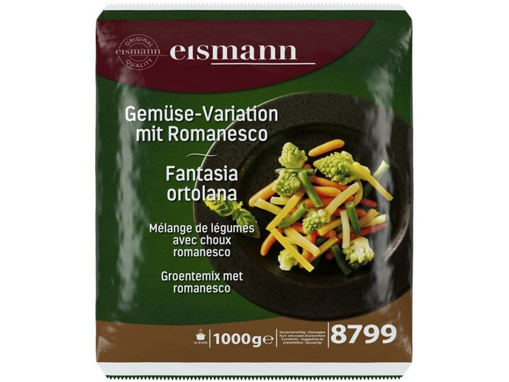 Groentevariatie met romanesco