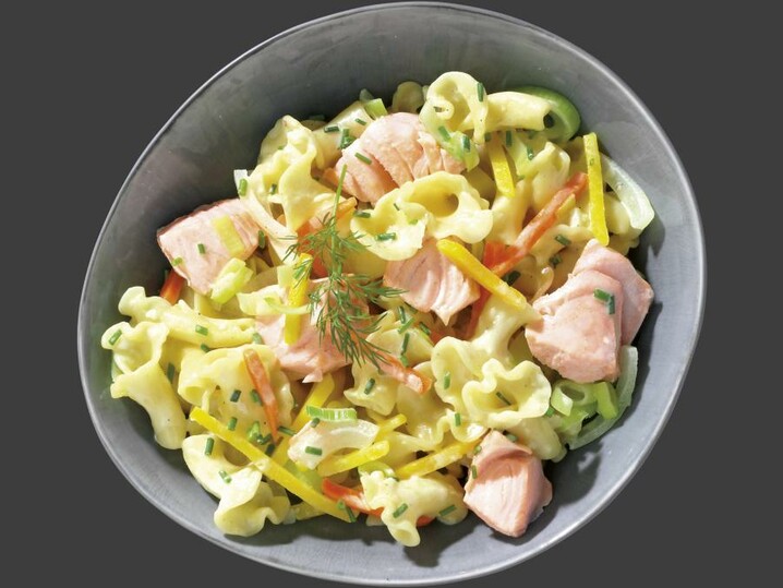 Pasta Symphonie met zalm