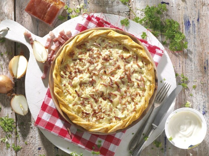 Flammkuchen Elzasser stijl